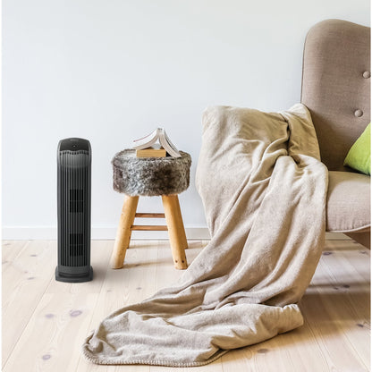 Holmes HEPA 188 Sq. Ft. Black Tower Air Purifier