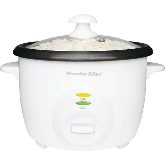 Proctor Silex 10 Cup White Rice Cooker