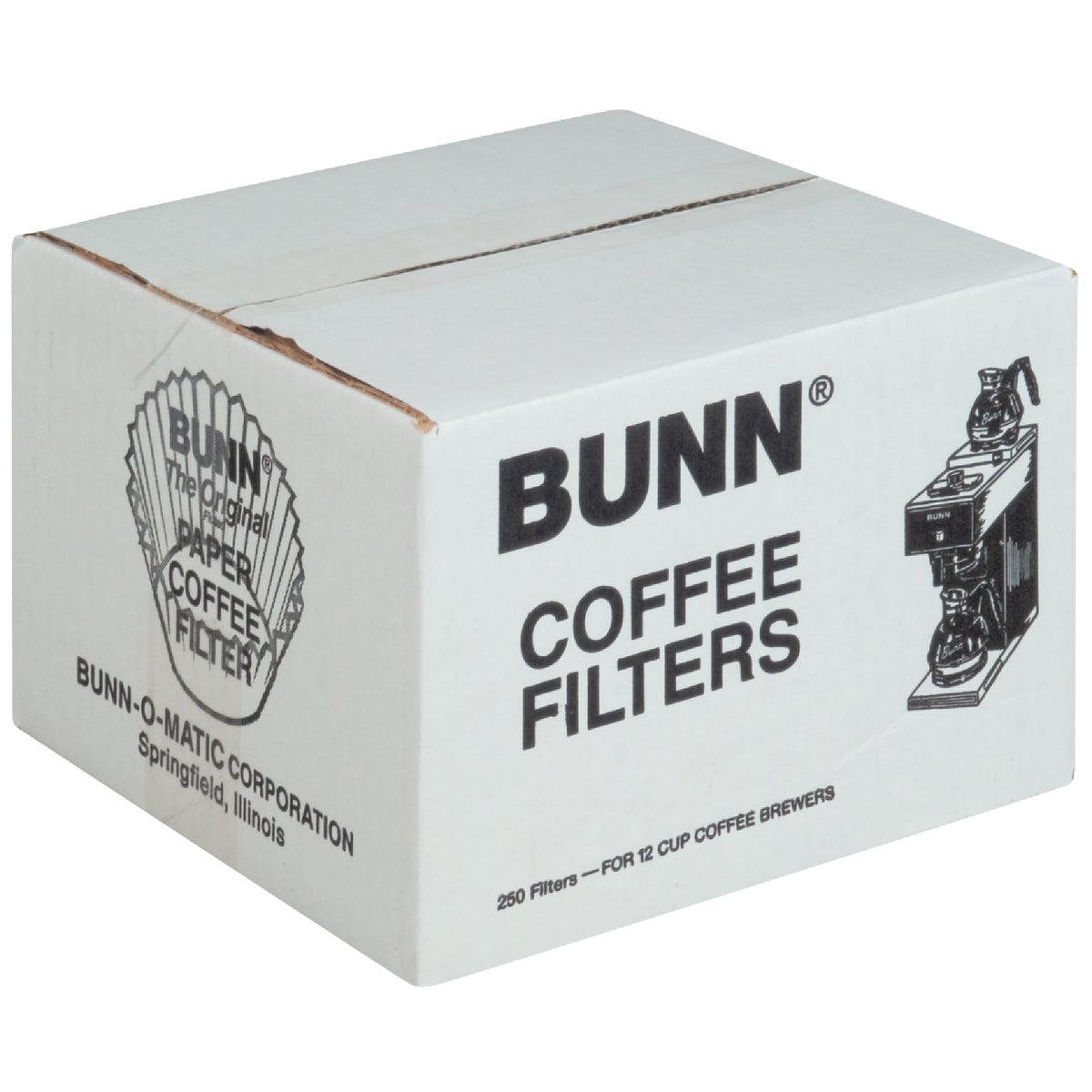 Bunn 12 Cup Commercial Coffee Filter (250-Pack)