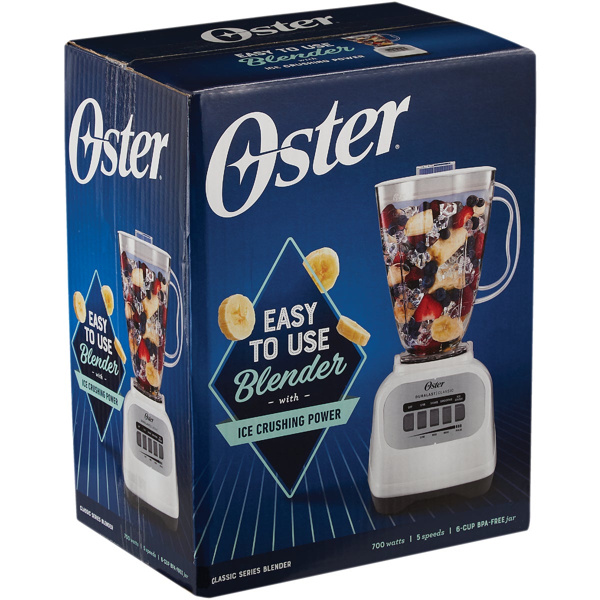 Oster 5-Speed White Blender