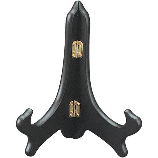 Tripar 4 In. to 6-1/2 In. Ebony Plate Stand