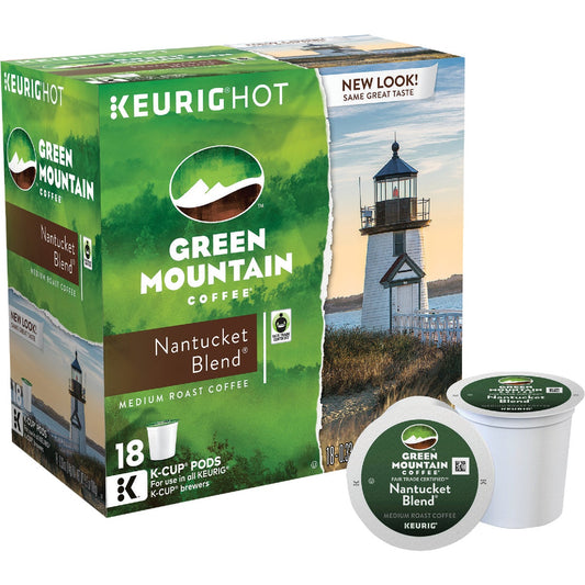 Keurig Green Mountain Natucket Full Hearty Coffee K-Cup (18-Pack)