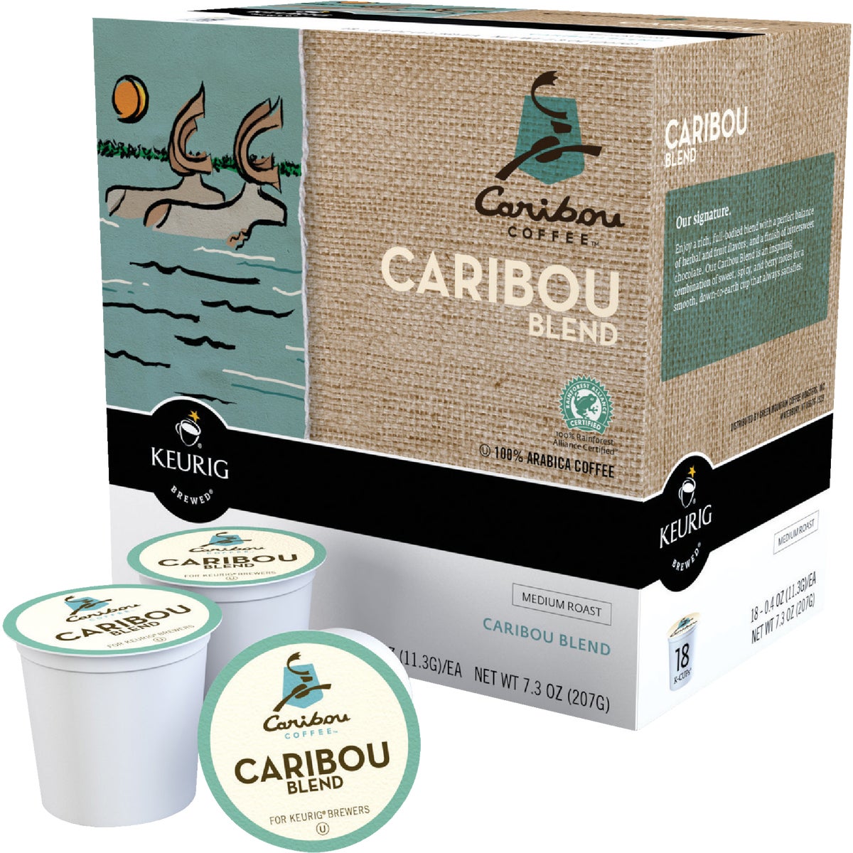Keurig Caribou Coffee K-Cup (18-Pack)
