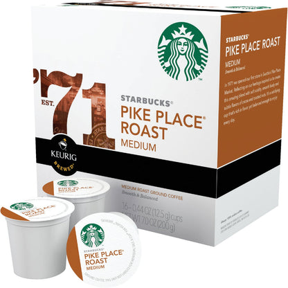 Keurig Starbucks Pike Place Coffee K-Cup (16-Pack)