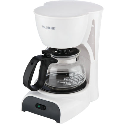 Mr Coffee 4 Cup White Coffee Maker