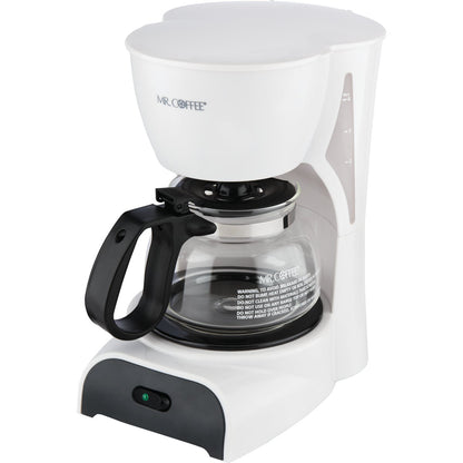Mr Coffee 4 Cup White Coffee Maker