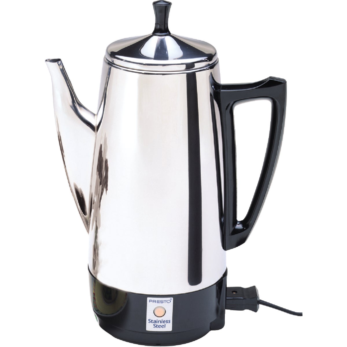 Presto 2 To 12 Cup Stainless Steel Electric Coffee Percolator