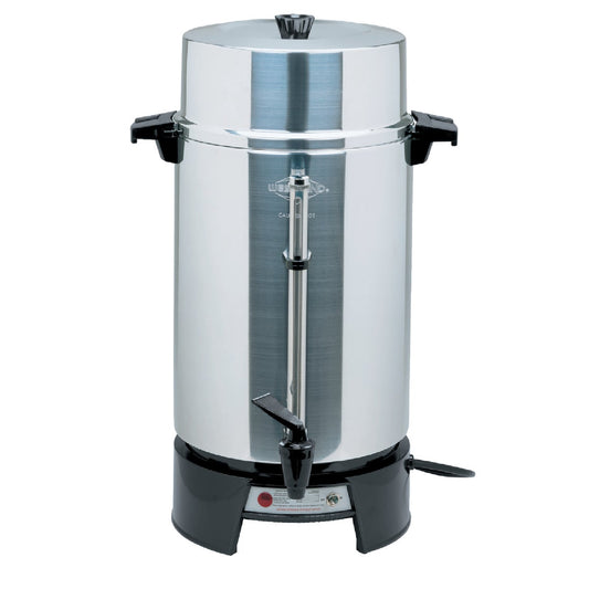 West Bend 100 Cup Silver Coffee Maker Urn