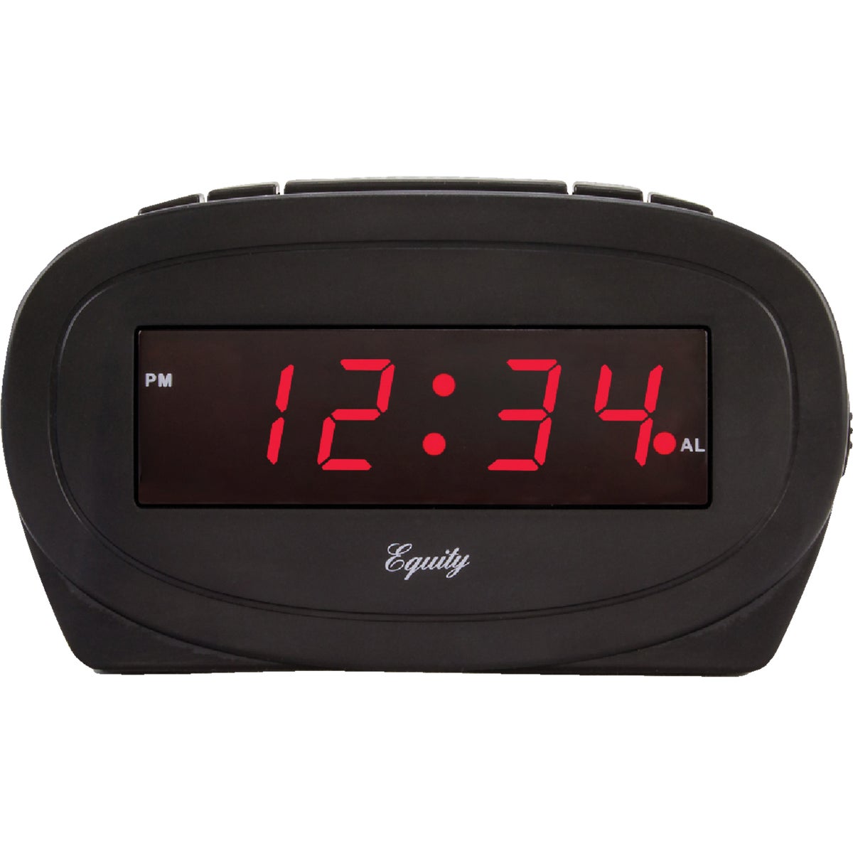 La Crosse Technology Equity Black Electric Alarm Clock