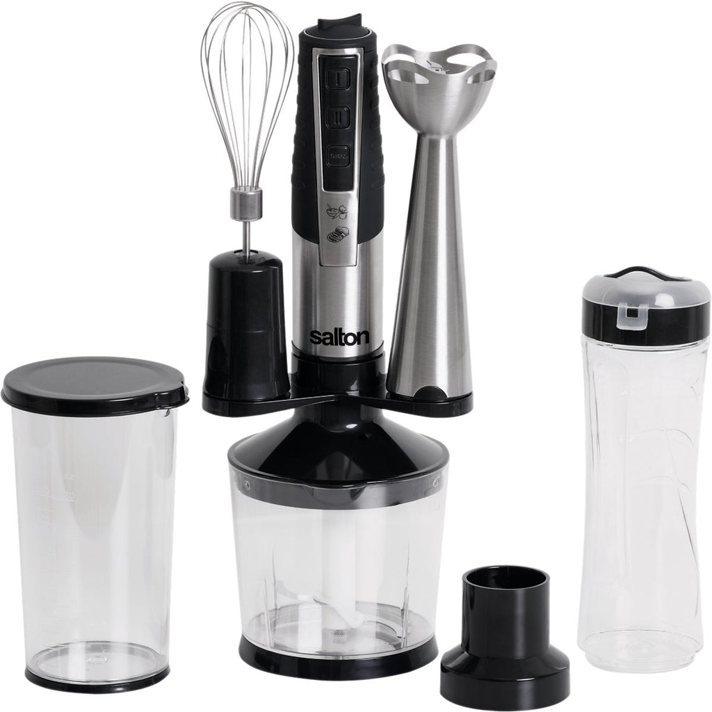 Salton Stainless Steel Hand Blender Set