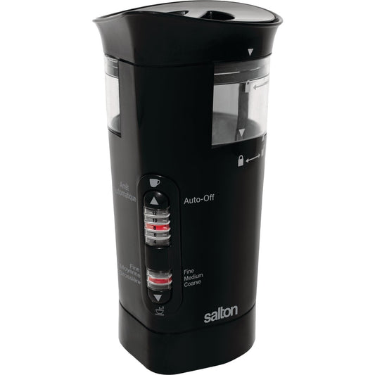 Salton 12-Cup Black Smart Coffee Grinder