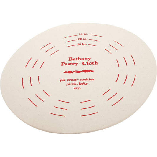 Bethany 9 In. Dia. Pastry Board & Cotton Cloth