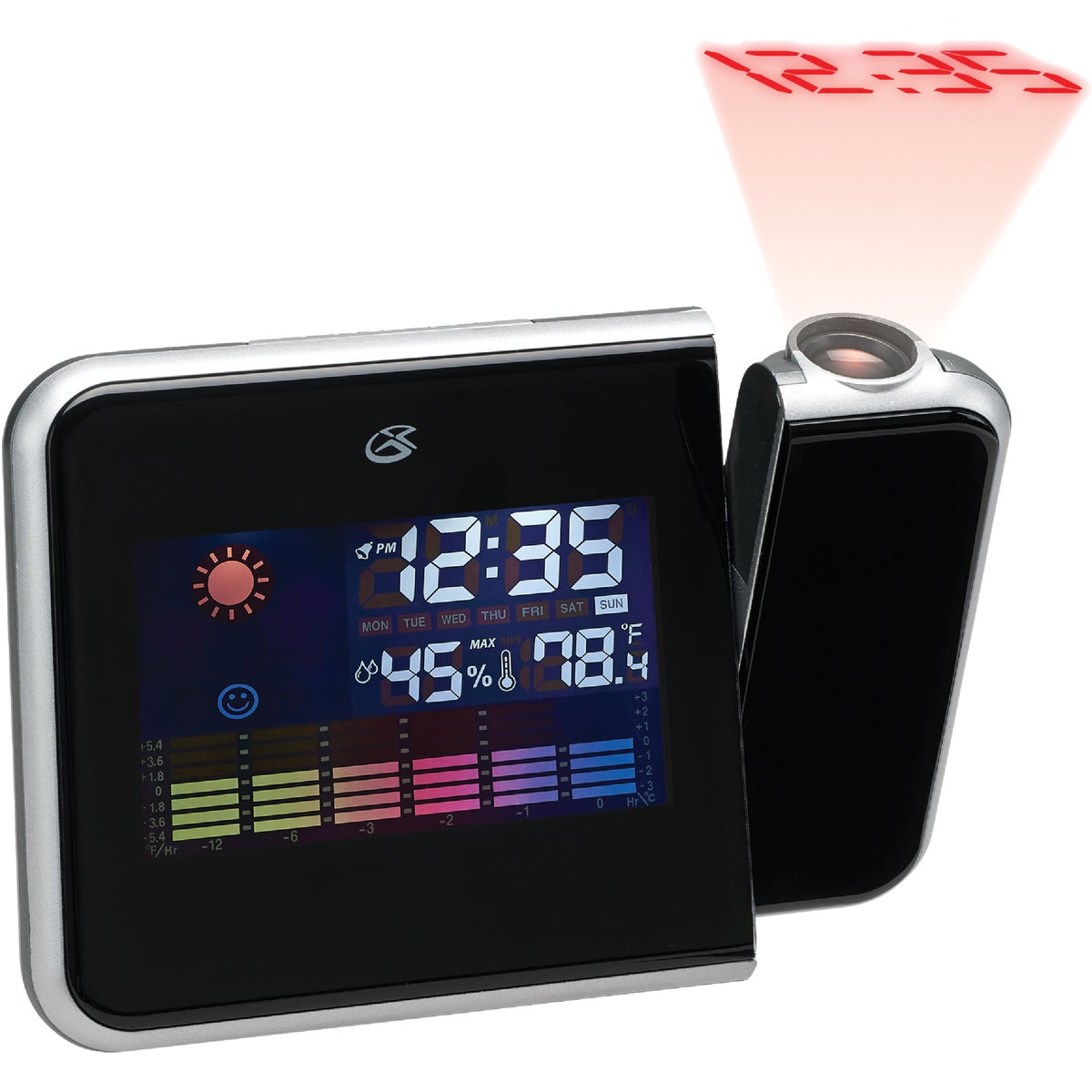 GPX Weather Alarm Clock With Time Projection