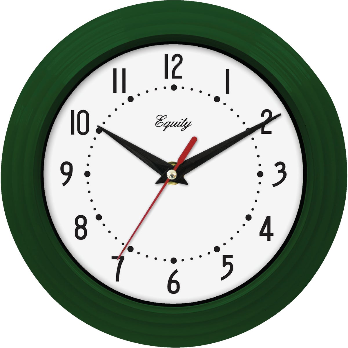 La Crosse Technology Equity Green Traditional Wall Clock