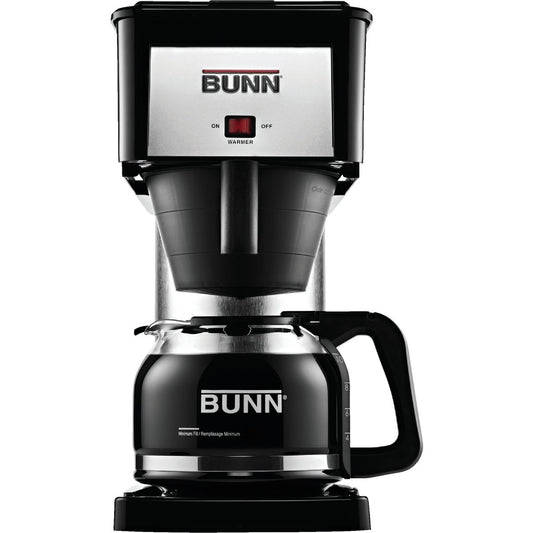 Bunn Velocity Brew BX Black 10 Cup Glass Carafe Coffee Brewer