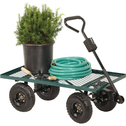 Best Garden 500 Lb. Steel Garden Cart