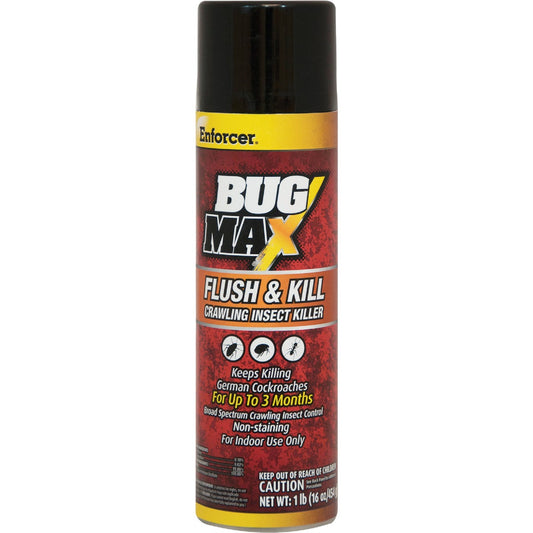 Enforcer BugMax Flush & Kill 16 Oz. Aerosol Spray Insect Killer