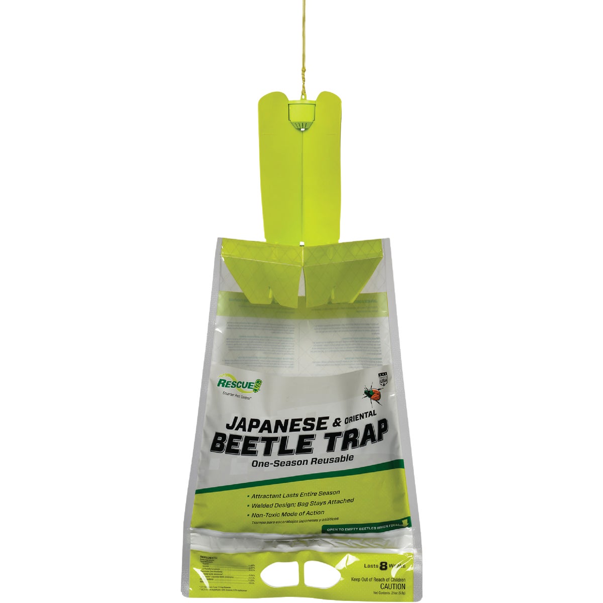 Rescue Reusable Outdoor Oriental & Japanese Beetle Trap