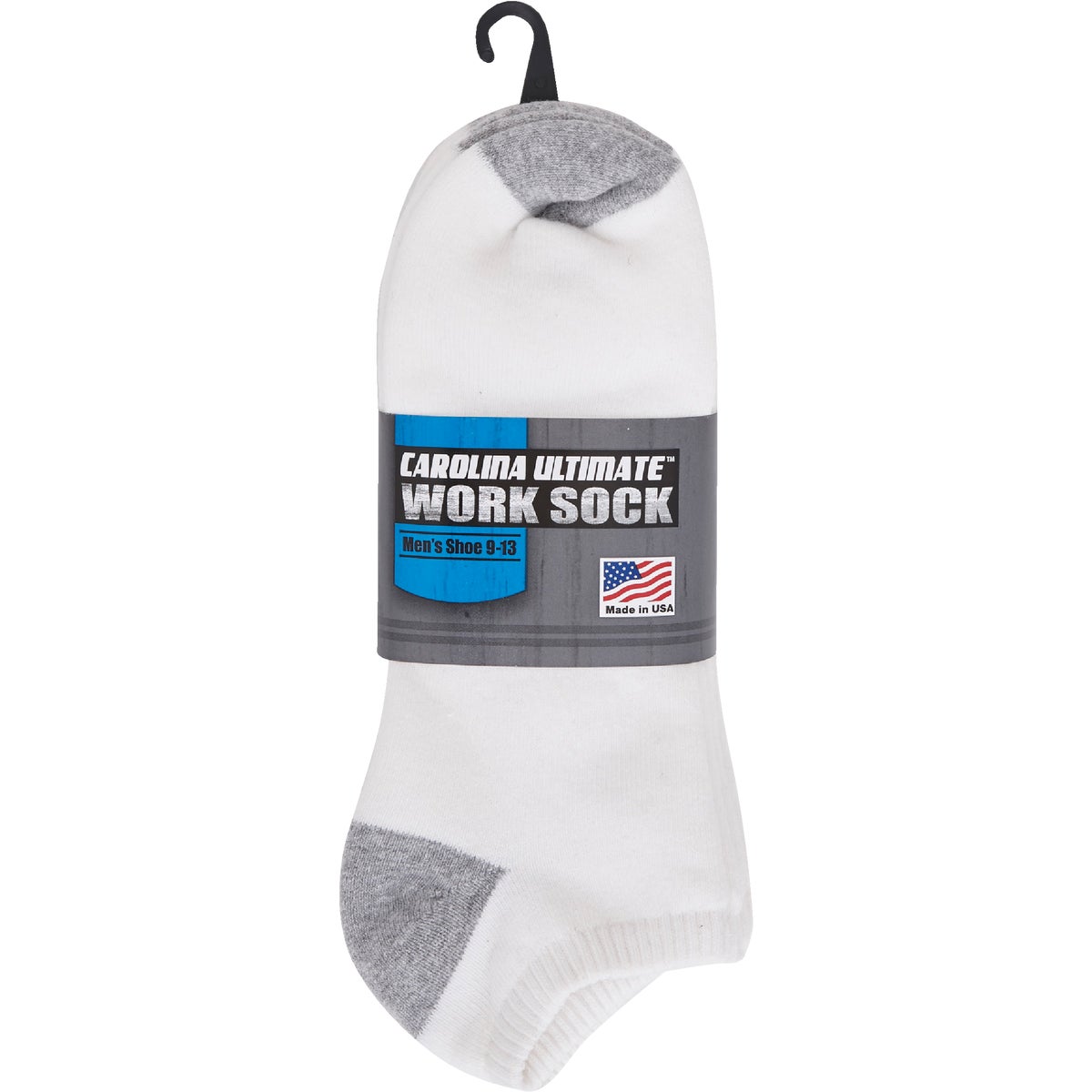 Carolina Ultimate Large White No-Show Sock (3-Pack)