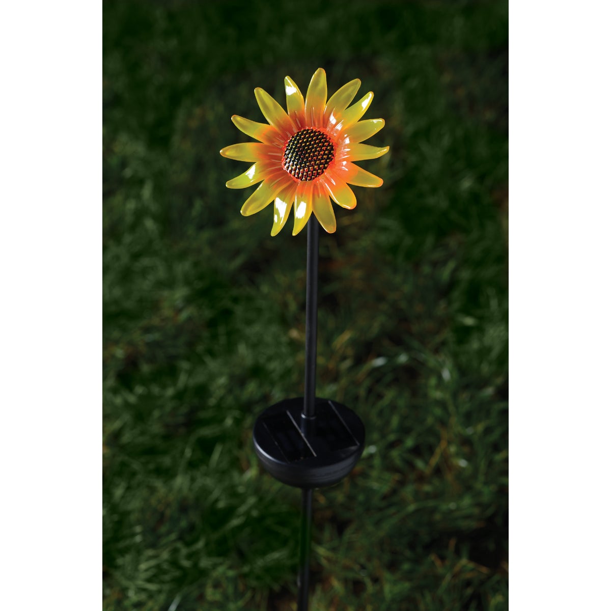 Moonrays Polyresin 35 In. H. Solar Stake Light Lawn Ornament