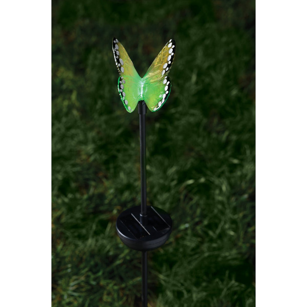 Moonrays Polyresin 35 In. H. Solar Stake Light Lawn Ornament