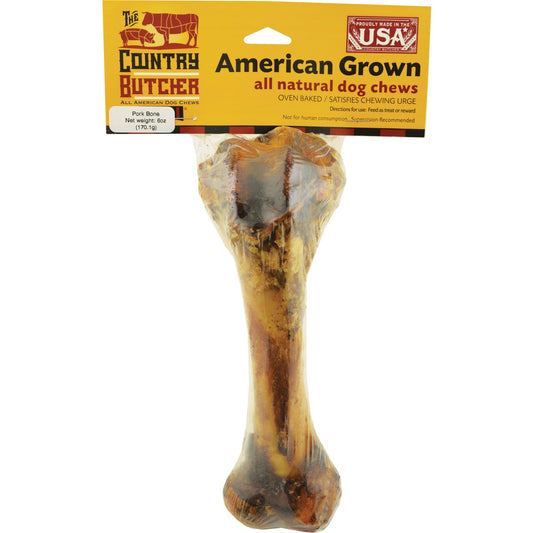 The Country Butcher 6 Oz. Pork Femur Chew Bone