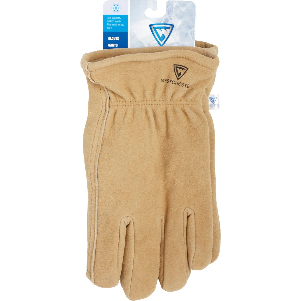 West Chester Men's Medium Deerskin Leather Winter Work Glove