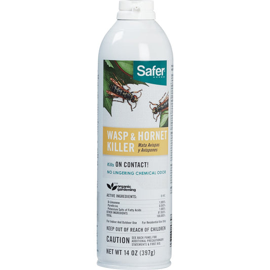 Safer 14 Oz. Liquid Aerosol Spray Wasp & Hornet Killer