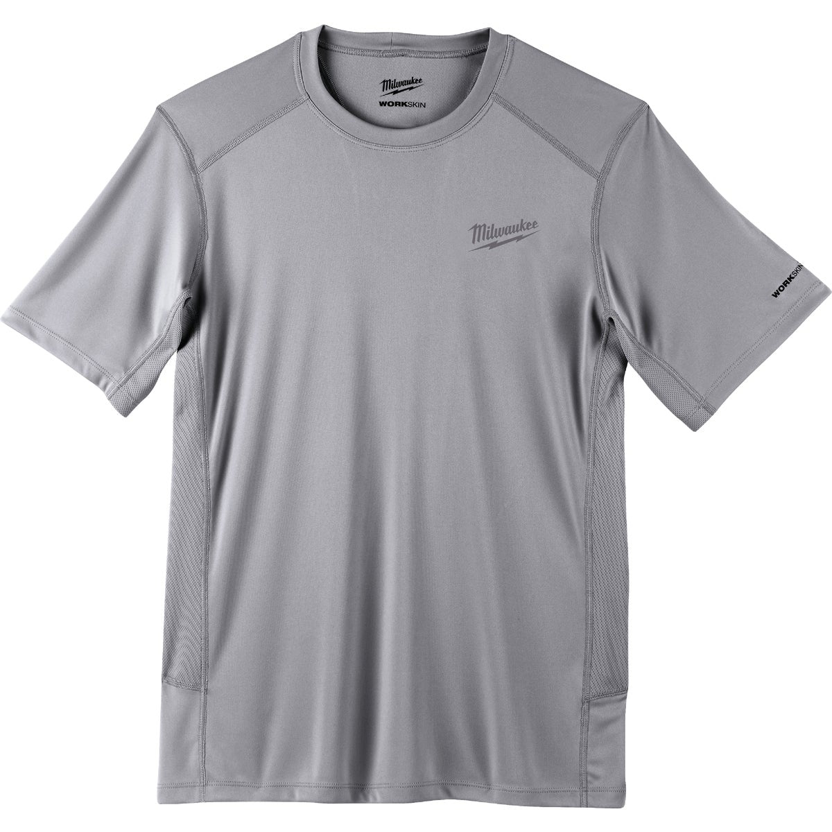 Milwaukee Workskin 2XL Gray Short Sleeve Men's Lightweight Performance Shirt