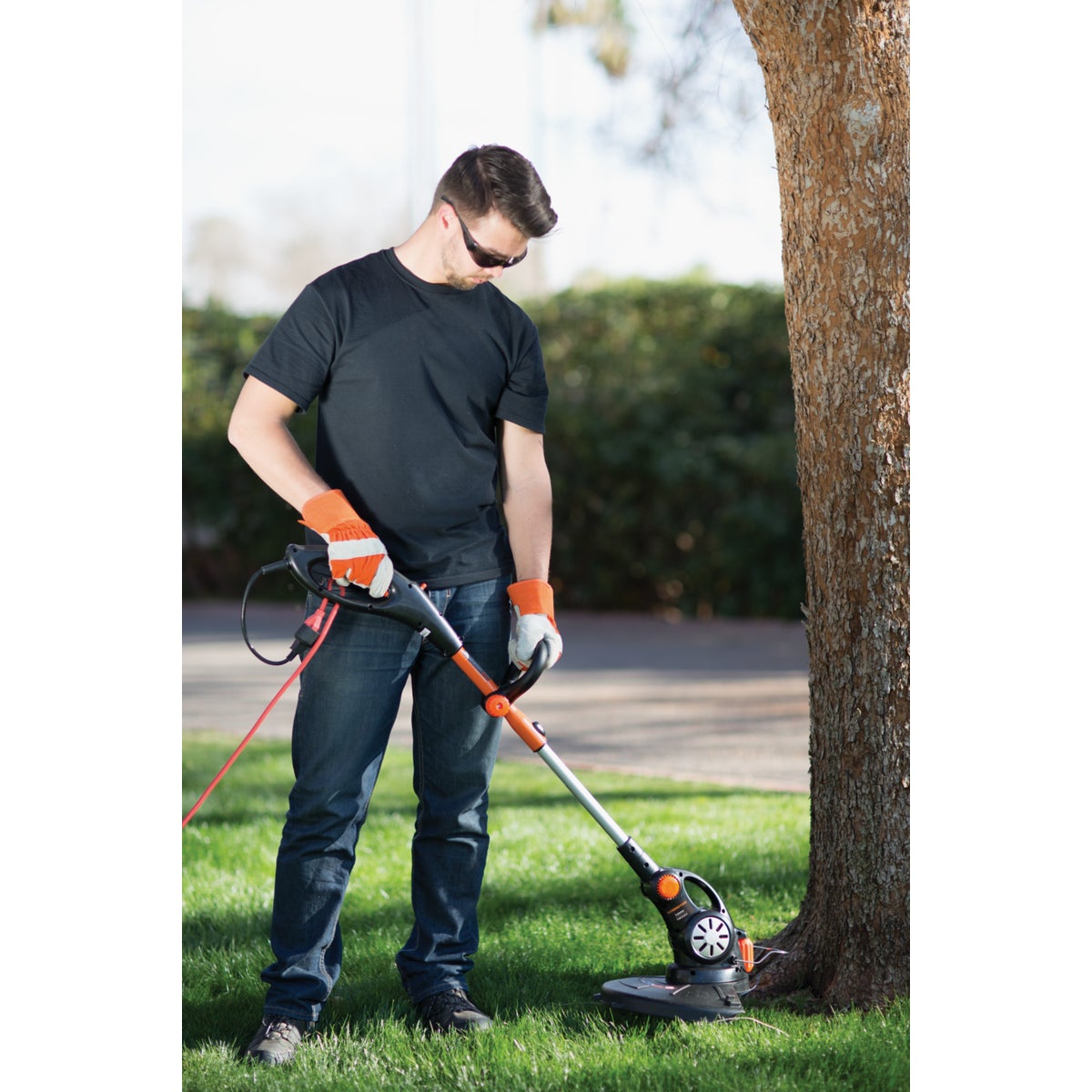 Remington RM115ST 14 In. 5.5-Amp Straight Shaft Corded Electric String Trimmer/Edger