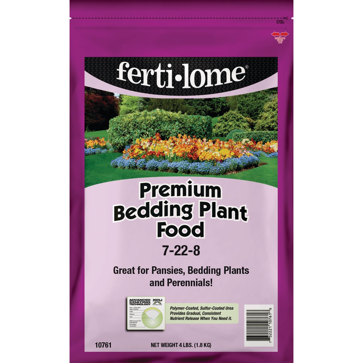 Ferti-lome 4 Lb. 7-22-8 Premium Bedding Dry Plant Food