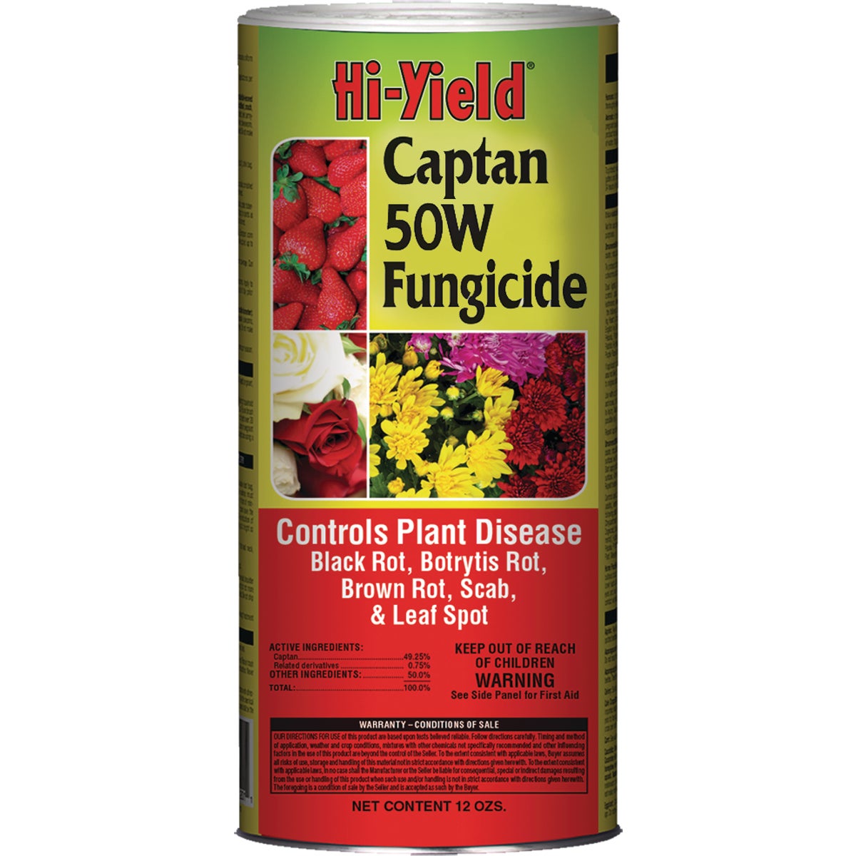 Hi-Yield 12 Oz. Powder Concentrate Captan Fungicide