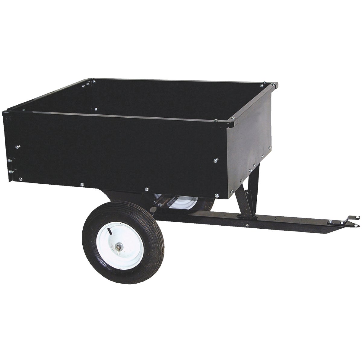 Best Garden 10 Cu. Ft. 500 Lb. Steel Tow-Behind Garden Cart