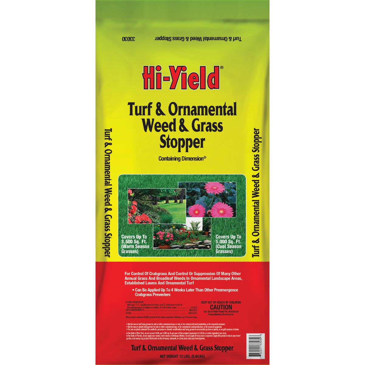 Hi-Yield 12 Lb. Ready To Use Granules Crabgrass & Weed Killer