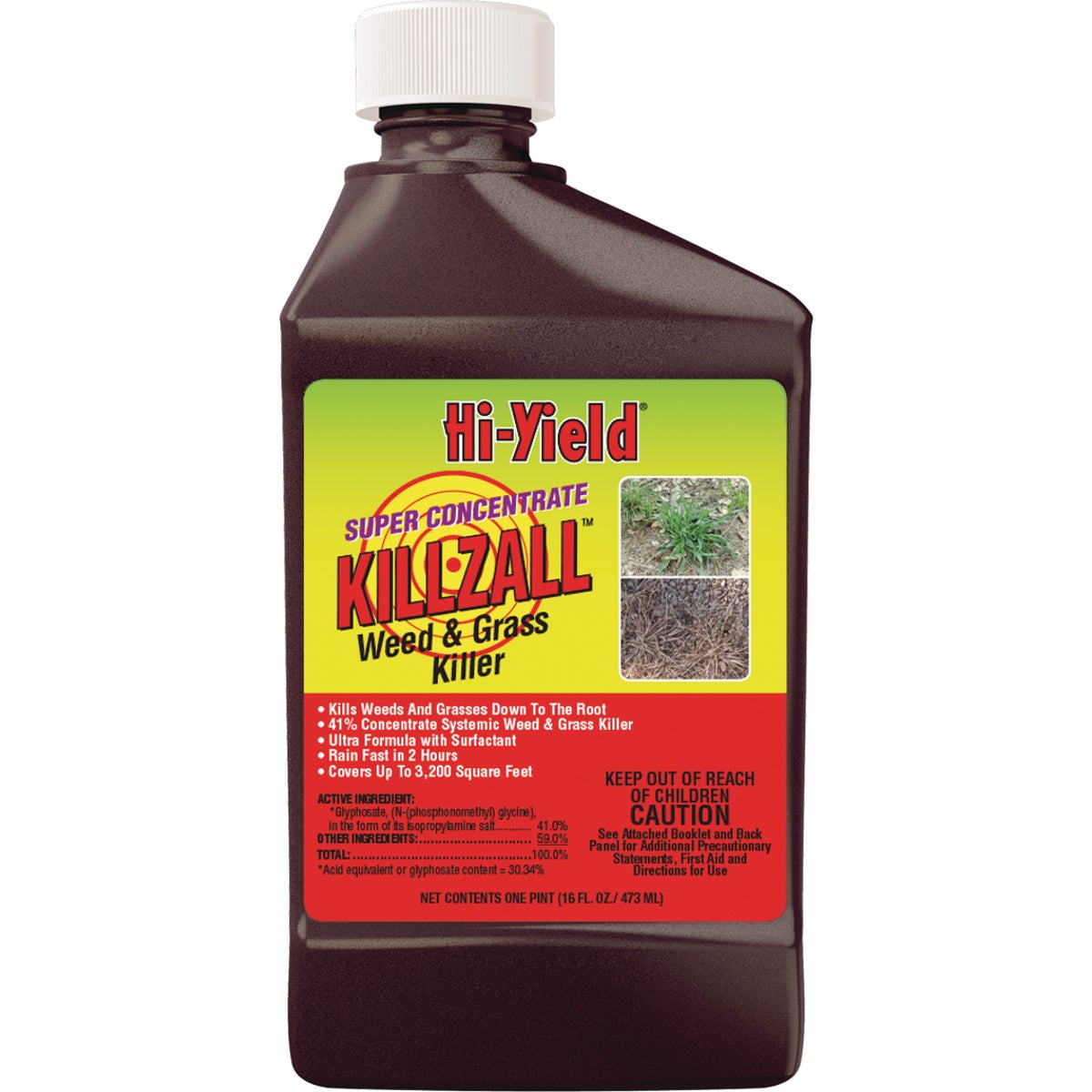 Hi-Yield Killzall 16 Oz. Concentrate Weed & Grass Killer