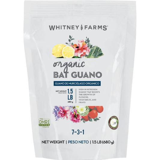 Whitney Farms 1.5 Lb. 10-3-1 Bat Guano Dry Plant Food