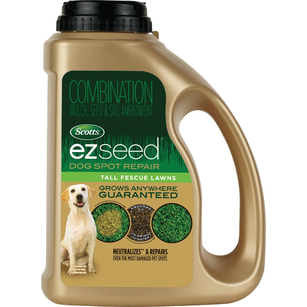 Scotts eZ Seed 2 Lb. Covers Up To 100 Dog Spots Tall Fescue Grass Patch & Repair
