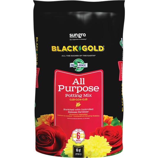 Black Gold 16 Qt. 12-1/2 Lb. All Purpose Potting Soil