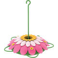 Nature's Way So Real 16 Oz. Pink Plastic 3D Flower Hummingbird Feeder