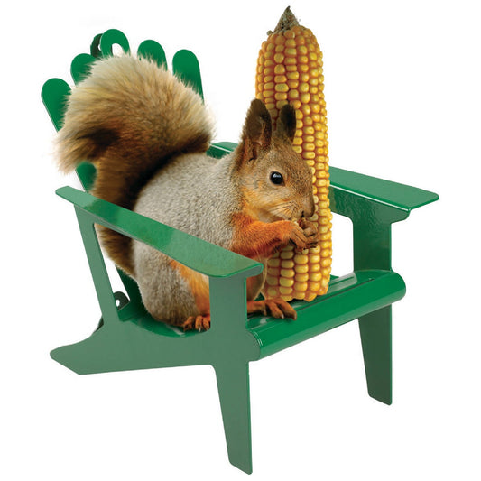 Stokes Select Metal Adirondack 9.6 In. Squirrel Feeder