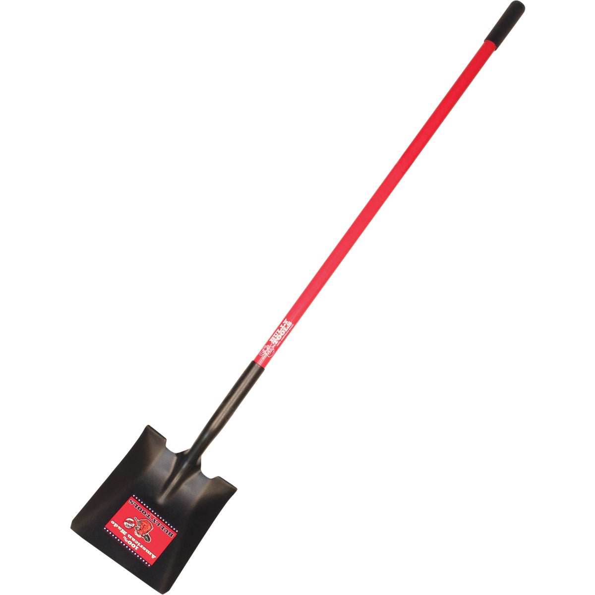 Bully Tools 50 In. Fiberglass Handle Square Point Shovel