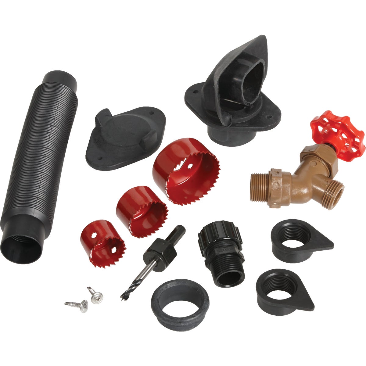 Earth Minded Black DIY Rain Barrel Diverter Kit
