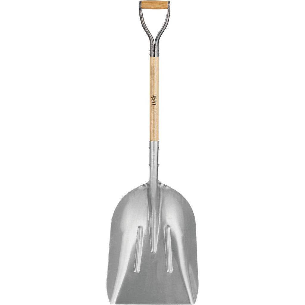 Do it Best 27 In. Wood D-Grip Handle #14 Aluminum Scoop Shovel