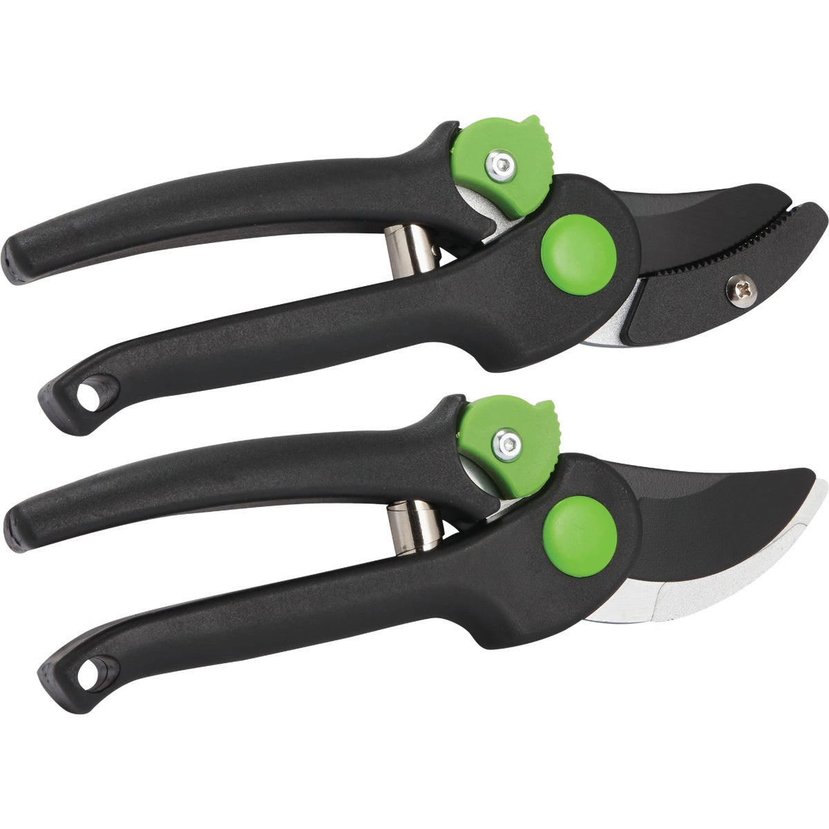 Best Garden 8 In. Bypass Pruner & 7-1/2 In. Anvil Pruner Set