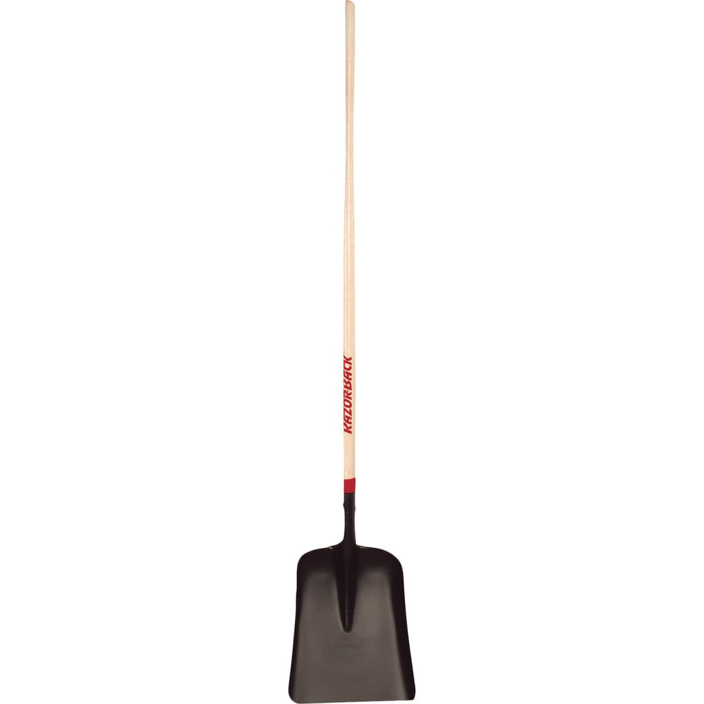 Razor-Back 48 In. Wood Handle Square Point Shovel