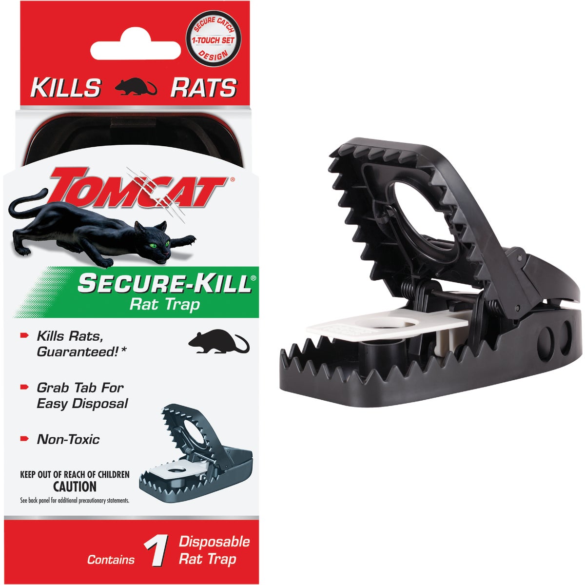 Tomcat Secure-Kill Mechanical Rat Trap (1-Pack)