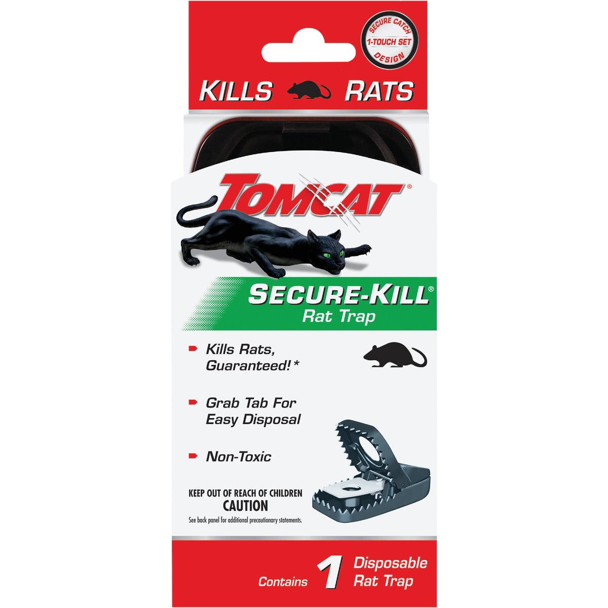 Tomcat Secure-Kill Mechanical Rat Trap (1-Pack)