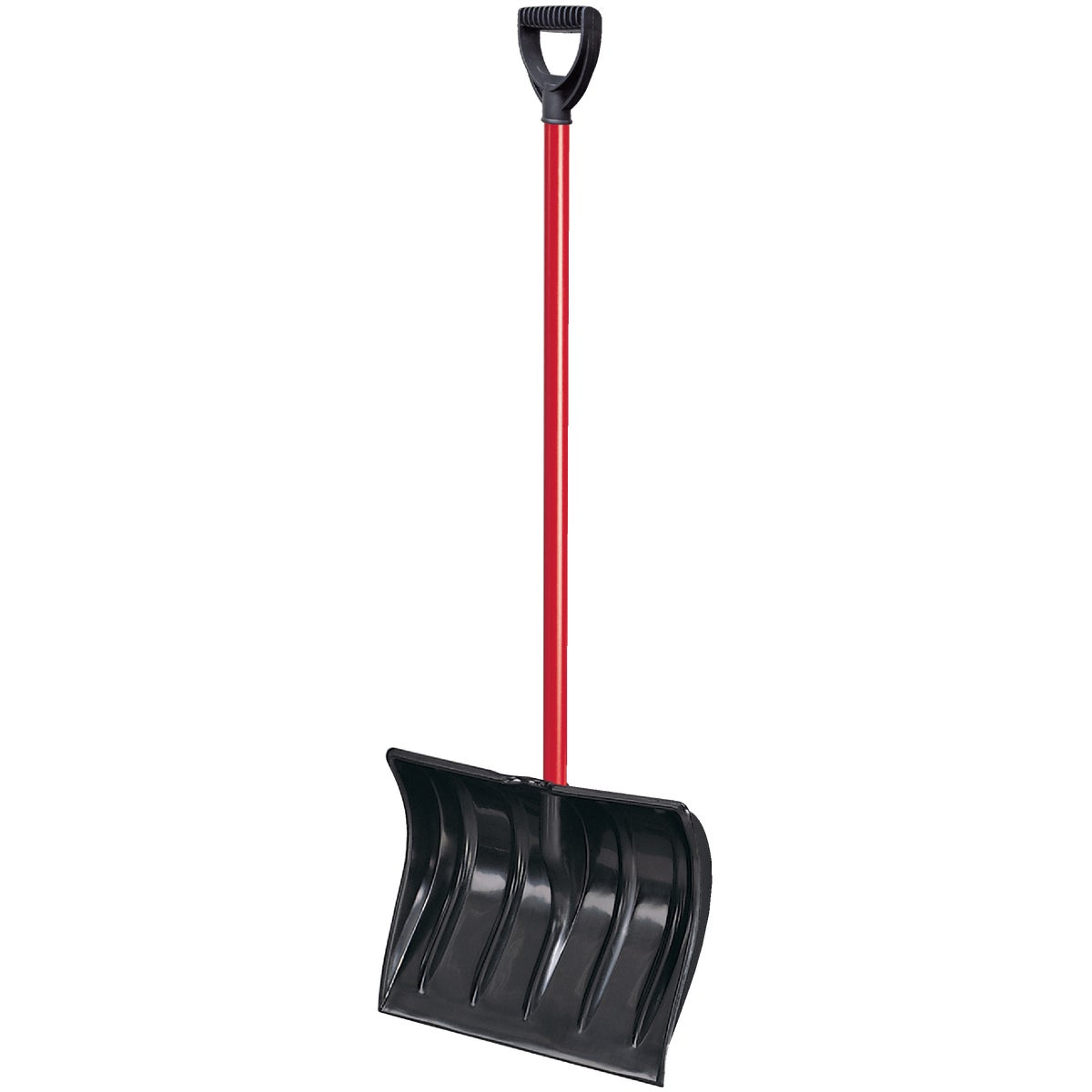 True Temper 16 In. Poly Snow Shovel & Pusher with 36 In. Steel Handle