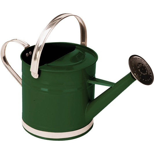 Panacea 2.3 Gal. Hunter Green Metal Watering Can