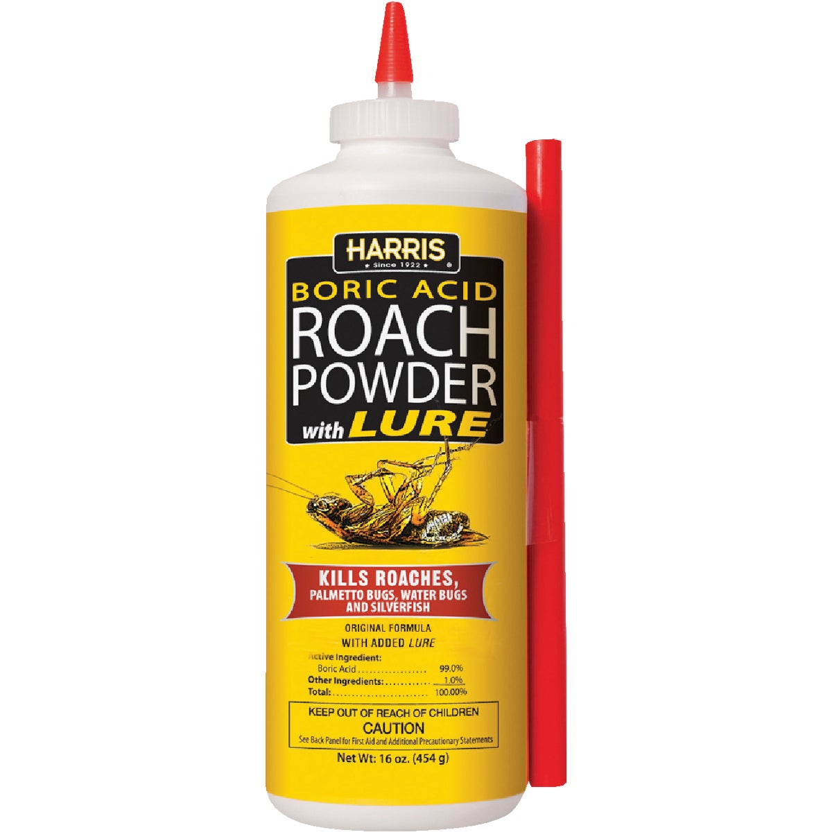 Harris 16 Oz. Ready To Use Powder Boric Acid Roach Killer with Applicator